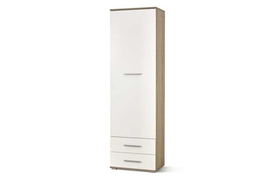 LIMA REG1 bookcase oak sonoma / white