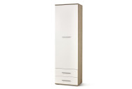 LIMA REG1 bookcase oak sonoma / white
