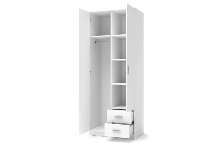 LIMA S-2 wardrobe oak sonoma / white