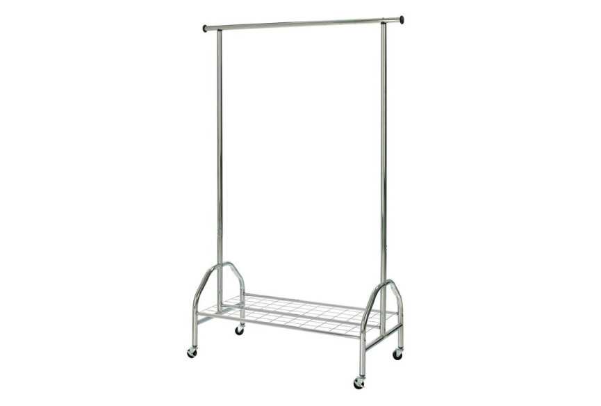 KVANT - ENKEL KLÄDHÄNGARE I STÅL