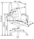 CODY office armchair brown