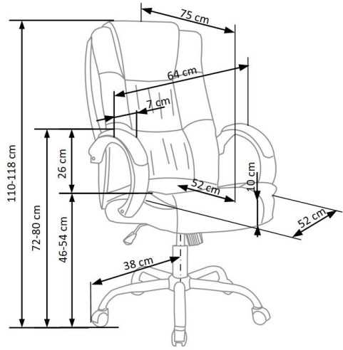 RELAX gray office chair
