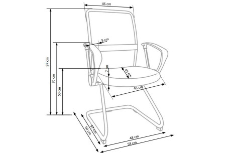DEAN - KONTORSSTOL MEMBRAN/MESH 2