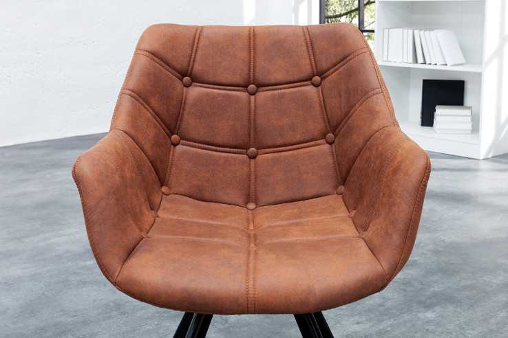 AMIKA - ANTIKBRUN MODERN STOL M. KNAPPAR