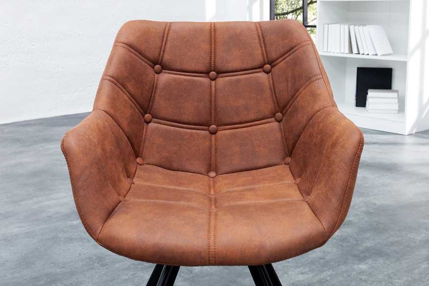 AMIKA - ANTIKBRUN MODERN STOL M. KNAPPAR