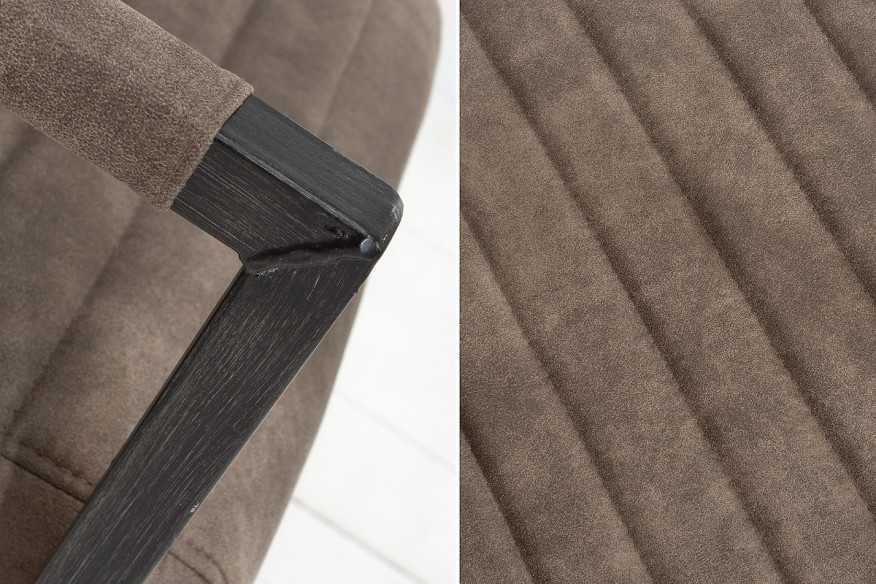 ROYALE - MÖRK ANTIKGRÅ M. SVART STÅLRAM