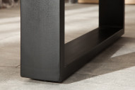 LYSINDA - 180CM MATBORD SVART/MANGOTRÄD