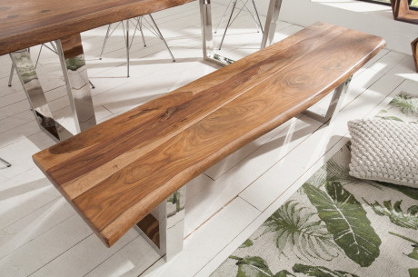 LOUI - 180CM BÄNK SHEESHAM-TRÄ	 2