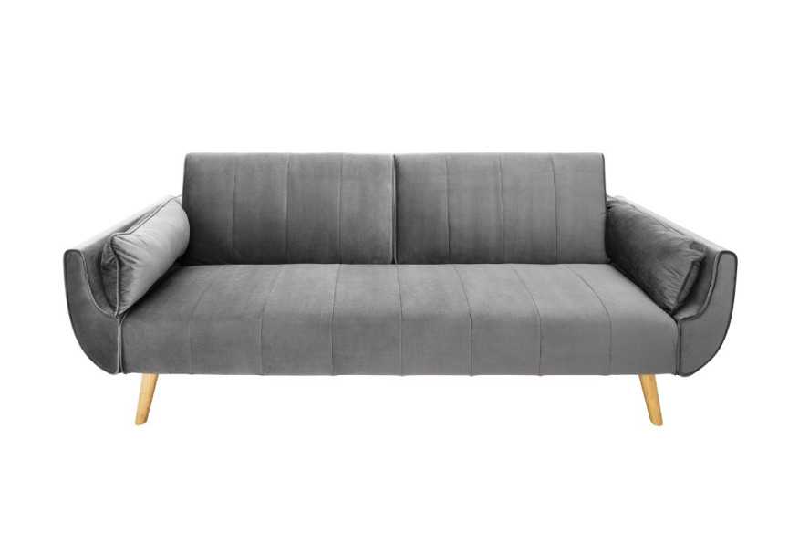 MIRAMISS - 215CM SILVERGRÅ BÄDDSOFFA