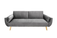 MIRAMISS - 215CM SILVERGRÅ BÄDDSOFFA