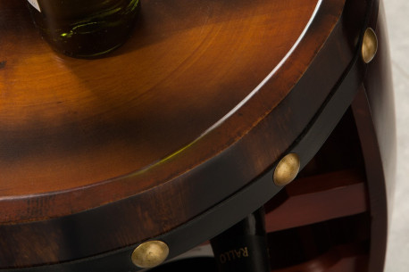 LOO - 60CM HANDGJORT VINSTÄLL I KAFFE 2