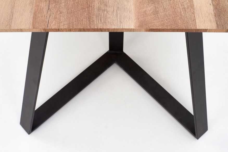 VIDAR - 180CM VALNÖTSFÄRGAT MATBORD