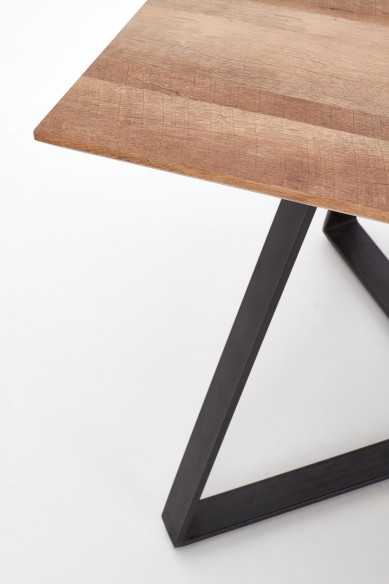 VIDAR - 180CM VALNÖTSFÄRGAT MATBORD