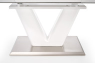 NATAL - 160-220CM VITLACKERAT MATBORD