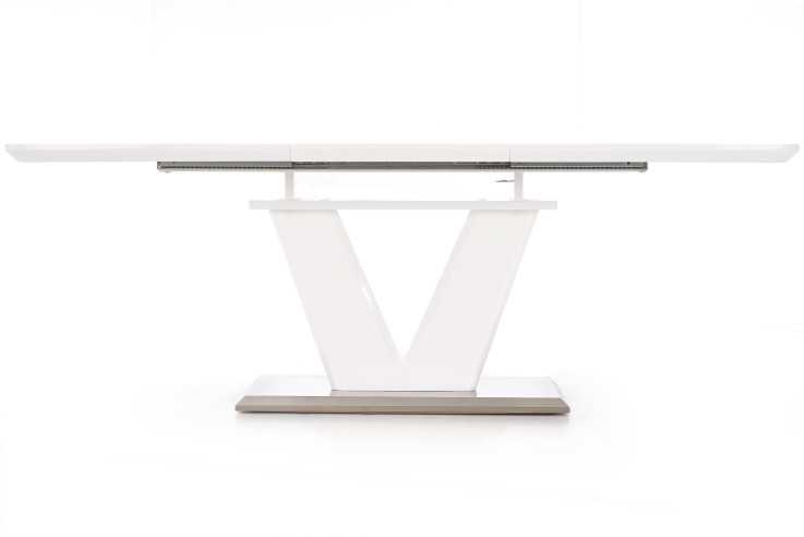 NATAL - 160-220CM VITLACKERAT MATBORD