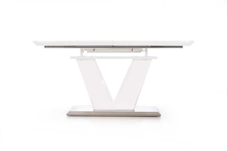 NATAL - 160-220CM VITLACKERAT MATBORD