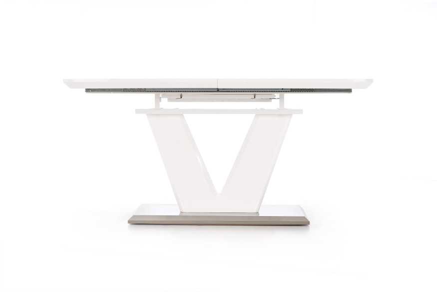 NATAL - 160-220CM VITLACKERAT MATBORD