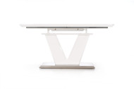 NATAL - 160-220CM VITLACKERAT MATBORD