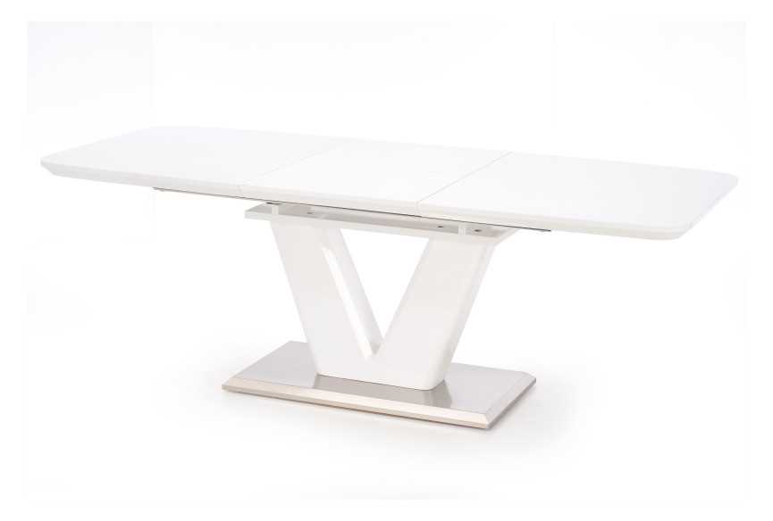NATAL - 160-220CM VITLACKERAT MATBORD