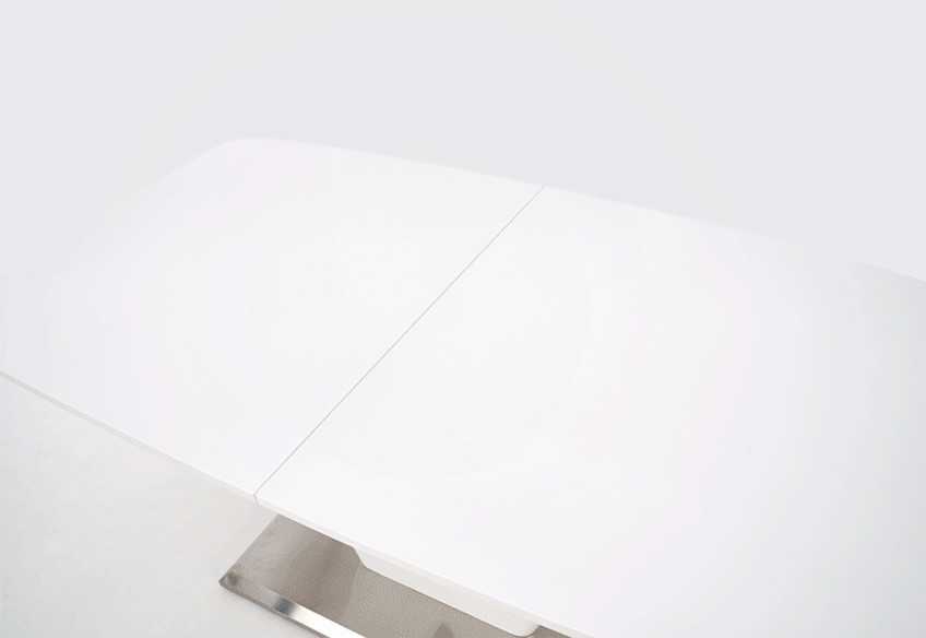 NATAL - 160-220CM VITLACKERAT MATBORD