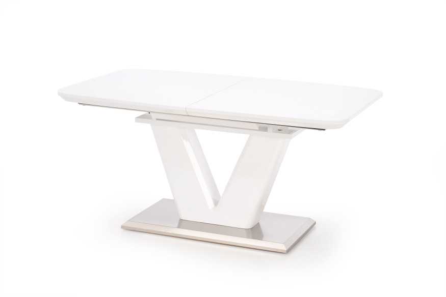 NATAL - 160-220CM VITLACKERAT MATBORD
