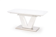 NATAL - 160-220CM VITLACKERAT MATBORD