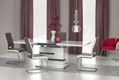 MONACO table white / gray