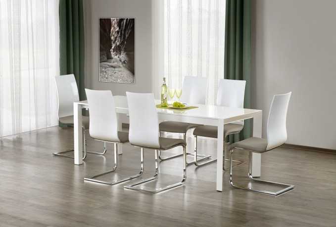 TIMEA XL - 130-250CM VITT MATBORD