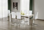 TIMEA XL - 130-250CM VITT MATBORD