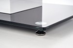 AVILDE - 160CM MATBORD I SVART GLAS