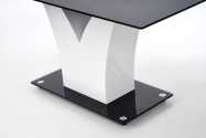 AVILDE - 160CM MATBORD I SVART GLAS