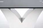 AVILDE - 160CM MATBORD I SVART GLAS