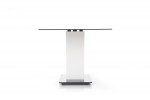 AVILDE - 160CM MATBORD I SVART GLAS