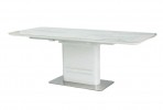 SKURU - 160-210CM VITT MARMORBORD