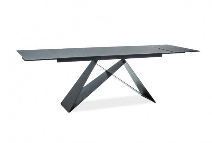 ICARUS - 160-200CM GLASBORD MATTSVART