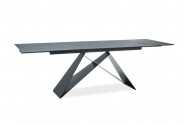 ICARUS - 160-200CM GLASBORD MATTSVART
