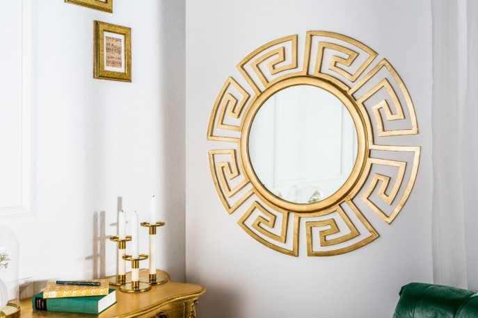 Wall mirror Euphoria 85cm gold