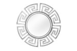COLINA - 85CM RUND SPEGEL I SILVER