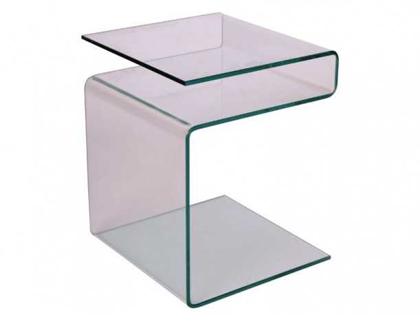 OPAQUE  - BORD I GLAS 50CM