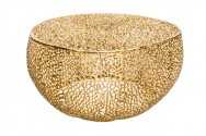 LEVA - 80CM HANDGJORT SOFFBORD I GULD