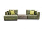 DIELO - BYGGBAR SOFFA MED DIVAN (B100R + P000 + CH00L)