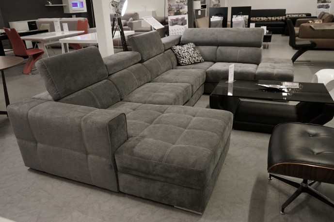 Quartz - modern U-soffa