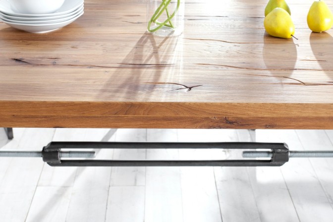 SMITH - 200CM MATBORD I MASSIV EK 2