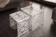 MODERNISTA - 2 SET SOFFBORD I SILVER