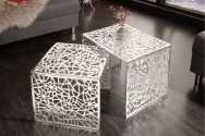 MODERNISTA - 2 SET SOFFBORD I SILVER