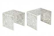 MODERNISTA - 2 SET SOFFBORD I SILVER