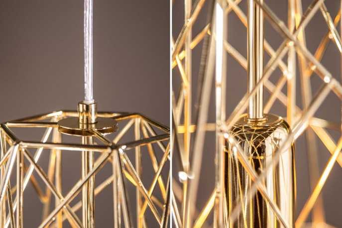 NONA - 36CM TAKLAMPA I GULD