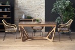 FLINGA - 160-220CM MATBORD I VALNÖT