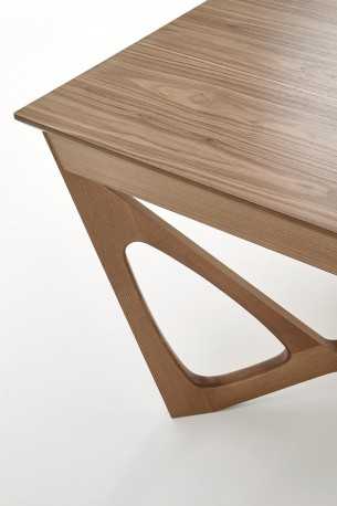 FLINGA - 160-220CM MATBORD I VALNÖT