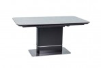 RINKA - 160CM MATTSVART MATBORD I MARMOR